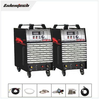हैवी इंडस्ट्रियल इन्वर्टर पोर्टेबल प्लाज्मा कटिंग मशीन 120A 40mm कटिंग