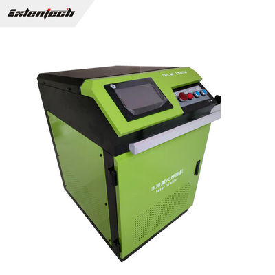 गुणवत्ता  OEM Portable Fiber Laser Spot Welding Machine 1070nm - 1080nm Water Cooling फैक्टरी