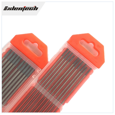 ग्रे WC20 TIG वेल्डिंग टंगस्टन इलेक्ट्रोड 2% Ce 3/32&quot;X 7&quot; 10Pcs